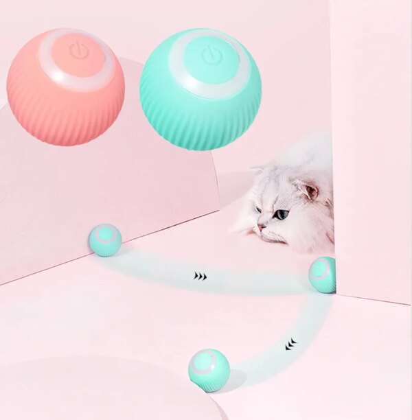 La Balle Électrique pour Chat : Jouet Innovant pour le Divertissement Félin. – Image 2
